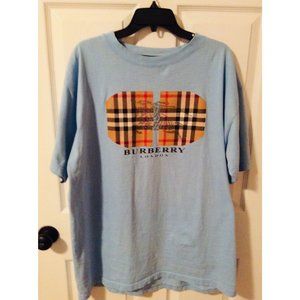 Burberry T-Shirt Light Blue Size XXL